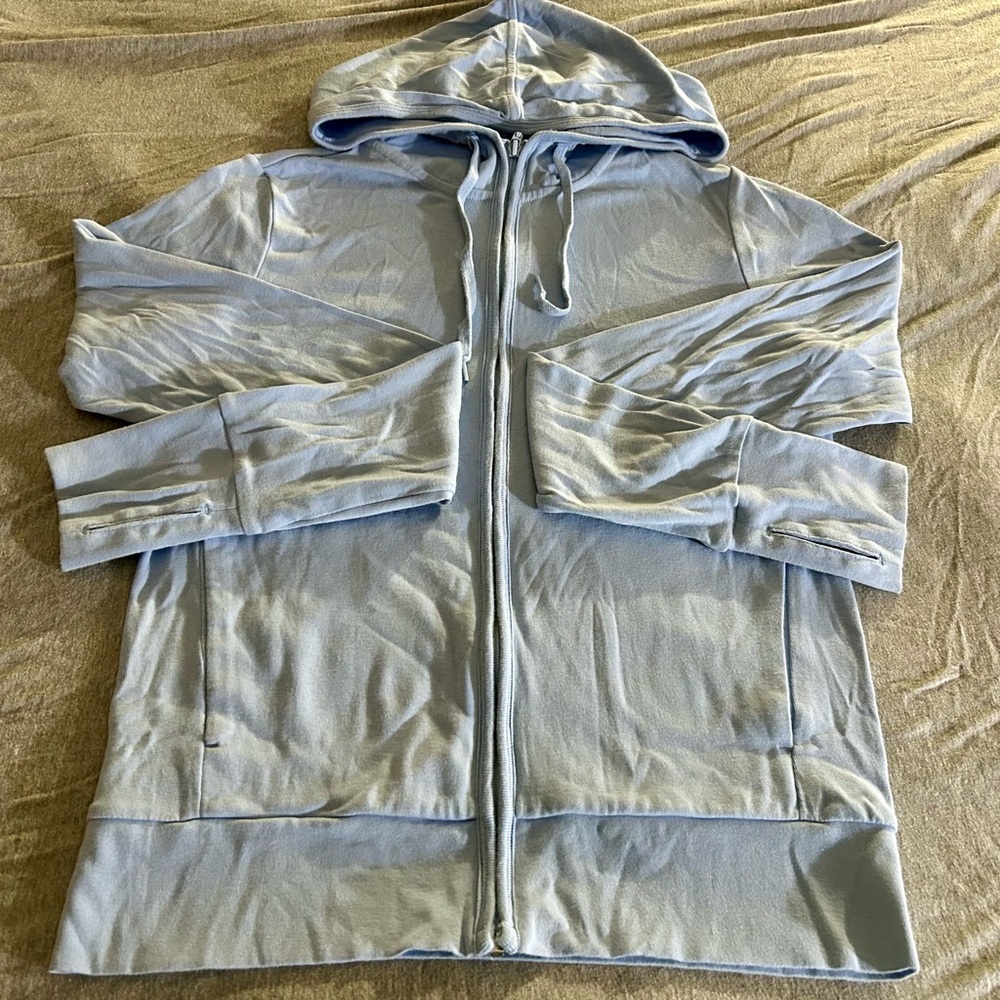 Uniqlo Women Cotton Jersey Zipper Hoodie XS